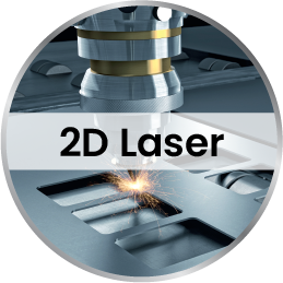 2D laser cutting machines