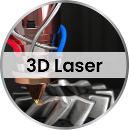 3D laser cutting machine