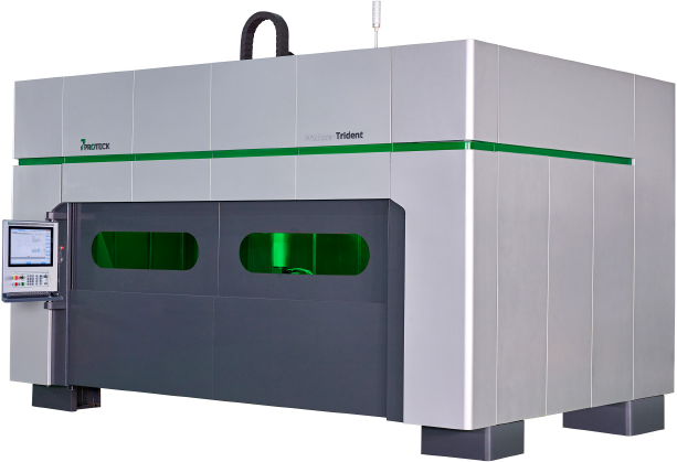 ProLaser Trident is the 6 Axis 3D Laser Cutting Machine