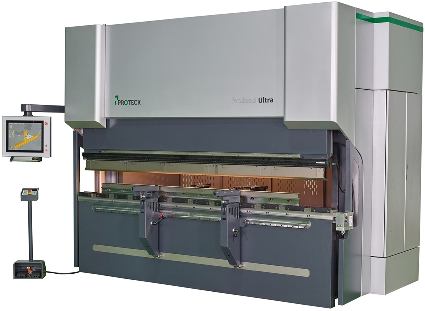 ProBend Ultra is the CNC 6 Axis Hydraulic Servo Hybrid Press Brake Machine of Proteck